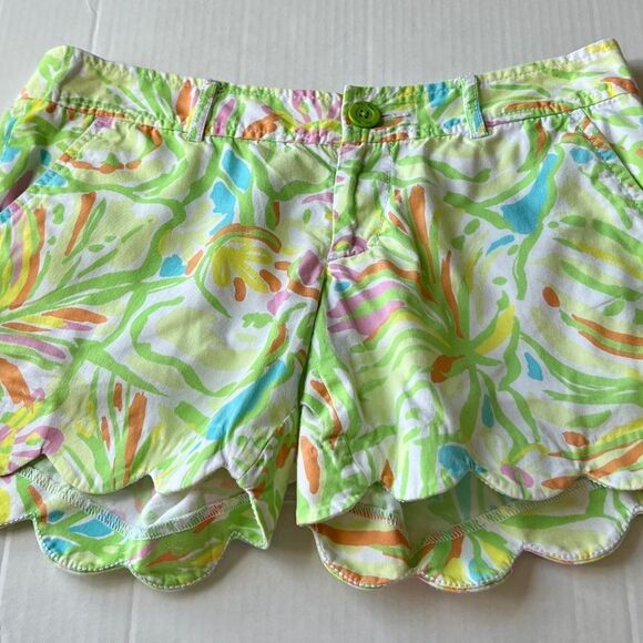Lilly Pulitzer The Buttercup Short Size 0 - Picture 1 of 4